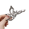 Hollow Butterfly Alloy Rhinestone Large Claw Hair Clips PW-WG67133-01-1