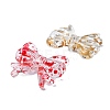 Transparent Acrylic Beads X-OACR-E033-10-2