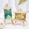 2Sets 2 Styles Natural Wood Photo Frames DJEW-OC0001-06-7