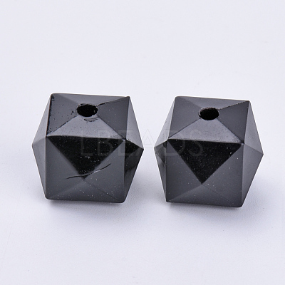 Transparent Acrylic Beads TACR-Q259-14mm-V72-1