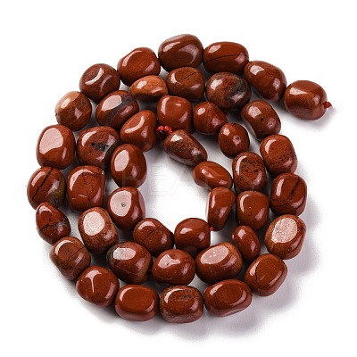Natural Red Jasper Beads Strands G-G146-A04-01-1