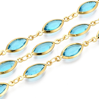 Brass Oval Link Chains CHC-N023-10B-G-1
