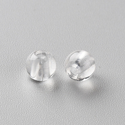 Transparent Acrylic Beads X-MACR-S370-A6mm-205-1