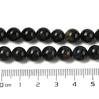 Grade AB Natural Tiger Eye Beads Strands G-B133-A02-8MM-03-1