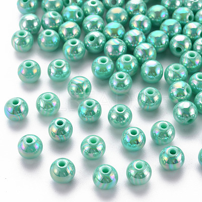 Opaque Acrylic Beads MACR-S370-D8mm-S035-1