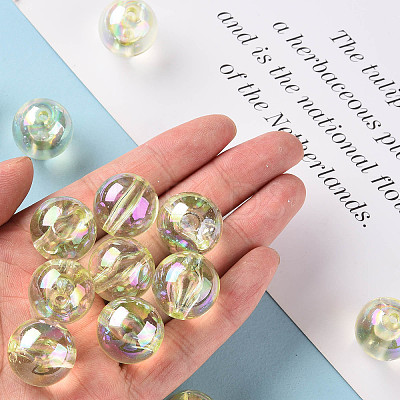 Transparent Acrylic Beads MACR-S370-B20-728-1