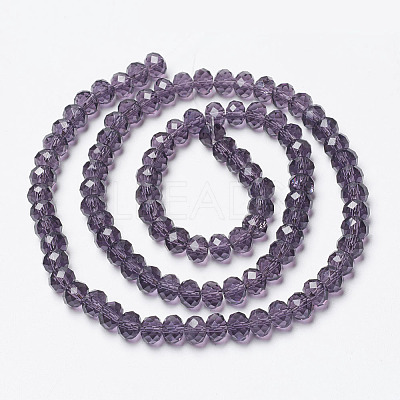 Glass Beads Strands EGLA-A034-T6mm-D15-1