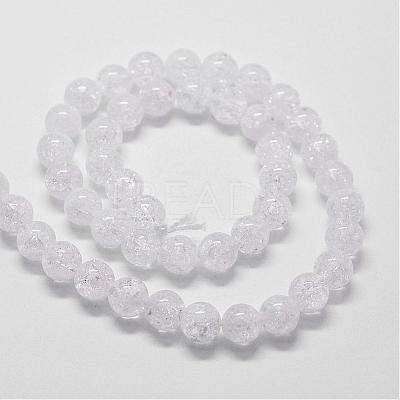 Natural Crackle Quartz Beads Strands G-D840-01-12mm-1