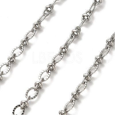 304 Stainless Steel Oval Link Chains CHS-A016-26P-A-1
