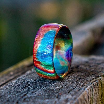 Acrylic Finger Rings FS-WG232A0-28-1