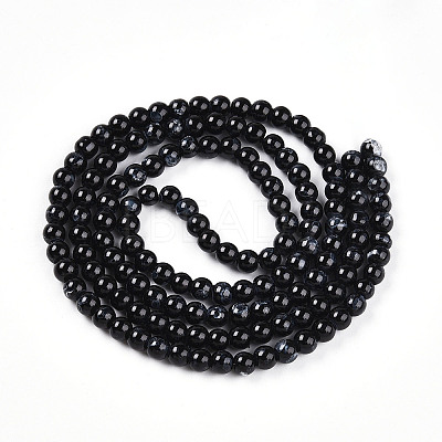 Baking Paint Glass Beads X1-DGLA-N003-6mm-A10-1