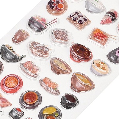 Epoxy Resin 3D Puffy Self Adhesive Stickers DIY-G122-02B-1
