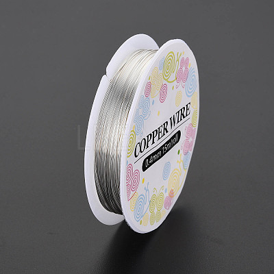 Round Copper Jewelry Wire CW0.4mm006-1