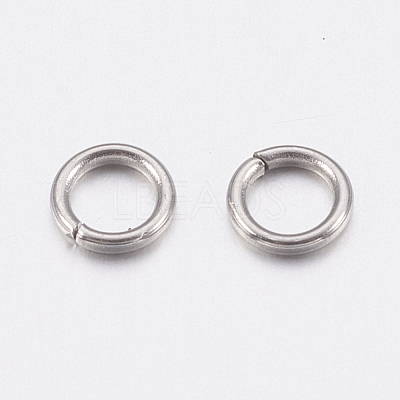 Tarnish Resistant 304 Stainless Steel Open Jump Rings STAS-A036-02C-1
