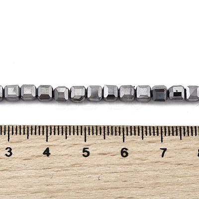 Synthetic Terahertz Stone Beads Strands G-H327-L03-03-1