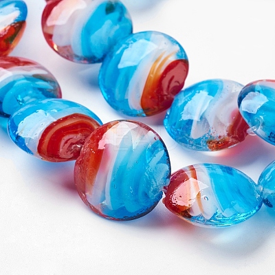 Handmade Lampwork Beads LAMP-S015-M-1