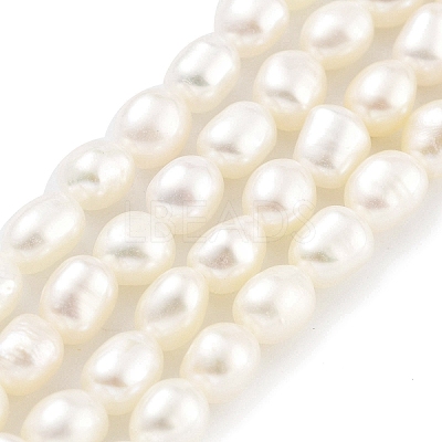 Natural Keshi Pearl Cultured Freshwater Pearl Beads Strands PEAR-P062-25D-1