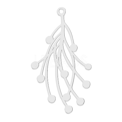 Non-Tarnish 201 Stainless Steel Pendants STAS-S105-LA805-1-1