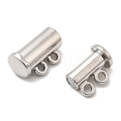 Brass Slide Lock Clasps DIY-F910-01A-P-1