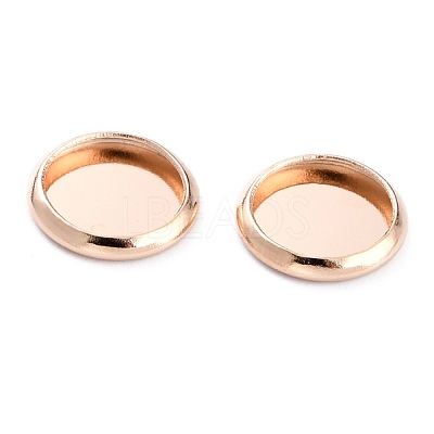 304 Stainless Steel Cabochon Settings STAS-Y001-12A-RG-1