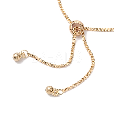 Brass Slider Bracelet Makings AJEW-JB01253-01-1