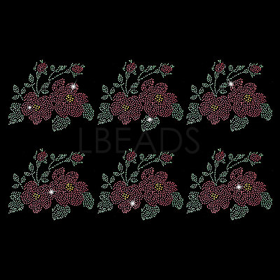 Glass Hotfix Rhinestone FIND-WH0420-94B-1