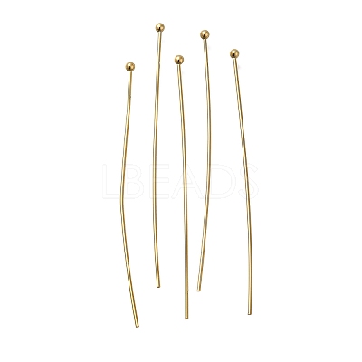 Brass Ball Head Pins KK-H502-03F-G-1