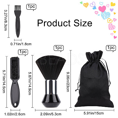 Nylon Cleaning Brush Sets for Barber TOOL-GF0003-27-1