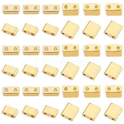 200Pcs 2 Styles Electroplate Glass Seed Beads SEED-BBC0001-01-1