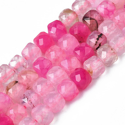 Natural Agate Beads Strands G-S359-375E-1