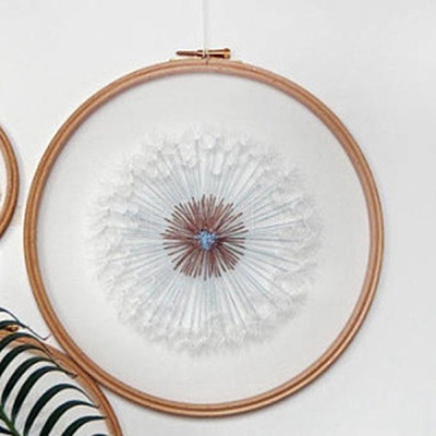 DIY Transparent Fabric Embroidery Kits DIY-K032-78C-1
