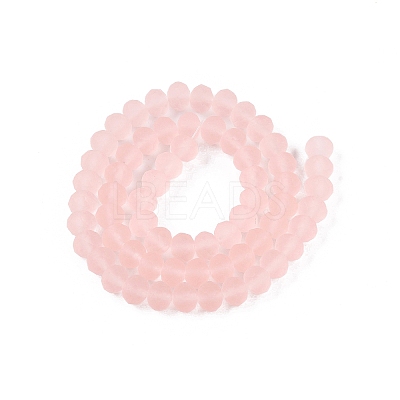 Transparent Glass Beads Strands LS-EGLA-A044-T8mm-MD22-1