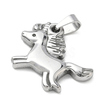 304 Stainless Steel Pendants STAS-B141-01B-P-1