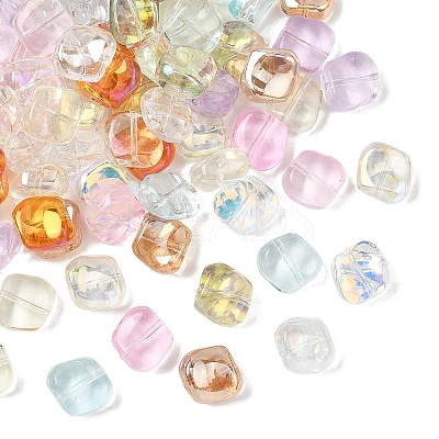100Pcs 10 Colors Electroplate Glass Beads Sets EGLA-YW0005-56A-1