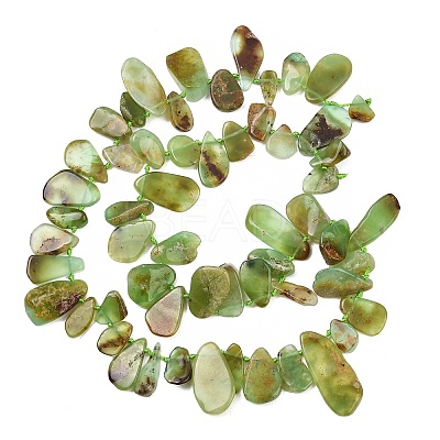 Natural Chrysoprase Beads Strands GG-CBA3D9B-14A-1