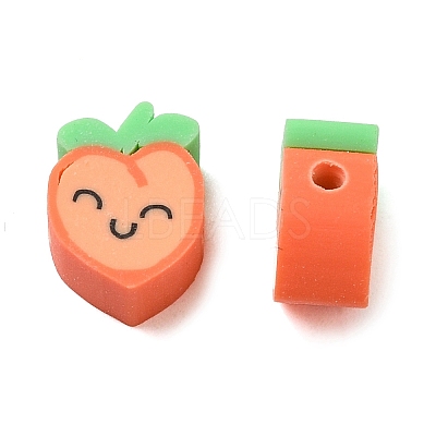 Handmade Polymer Clay Beads X-CLAY-D008-01-1