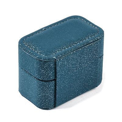 Imitation Leather Ring Organizer Storage Cases CON-G023-11A-1