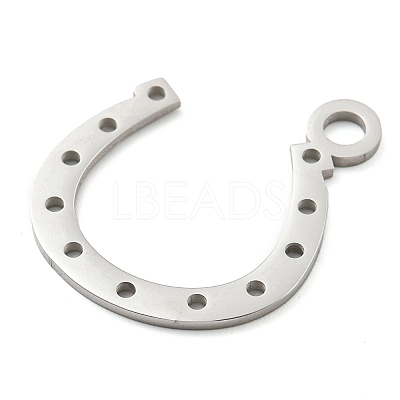 Non-Tarnish 304 Stainless Steel Pendants STAS-B056-13P-02-1
