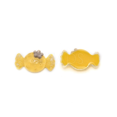 Candy Resin Cabochons MRMJ-WH0074-31C-1