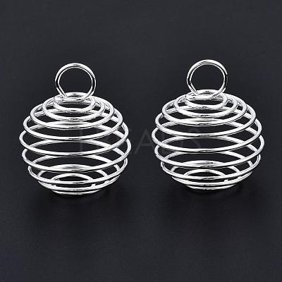 Iron Wire Pendants IFIN-R231-20mm-S-1