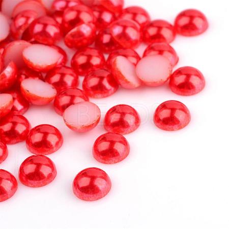 ABS Plastic Cabochons OACR-S012-4mm-Z1-1