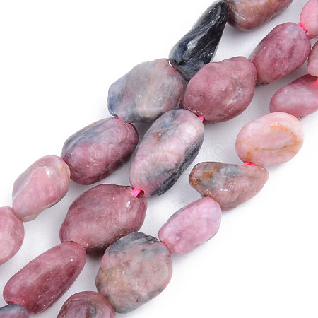 Natural Rhodonite Beads Strands G-S359-146-1