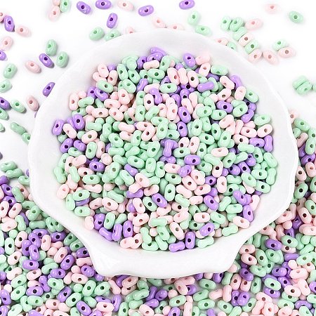 Opaque Acrylic Beads MACR-T048-02M-12-1