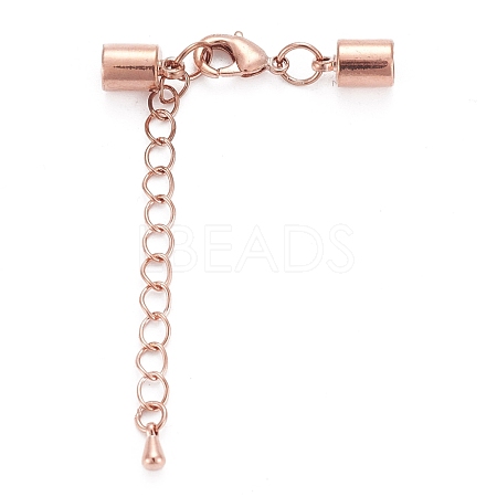 Brass Chain Extender KK-L089-03RG-NF-1