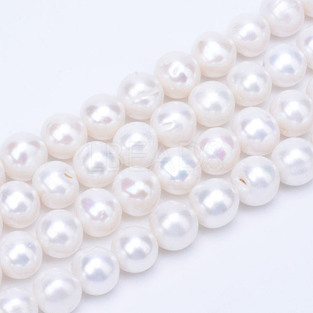 Natural Cultured Freshwater Pearl Beads Strands PEAR-R063-20-01A-1