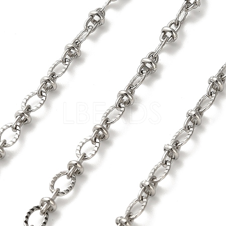 304 Stainless Steel Oval Link Chains CHS-A016-26P-A-1