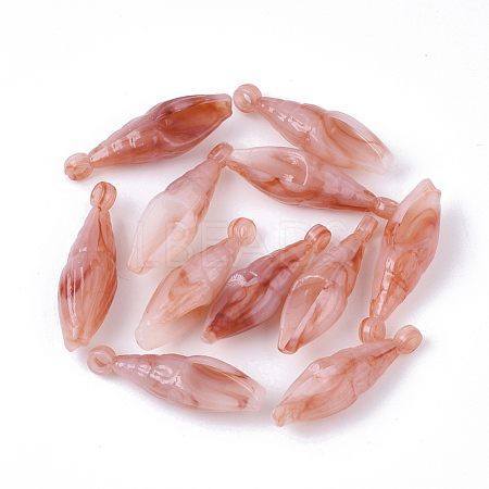 Acrylic Pendants OACR-S029-075B-1