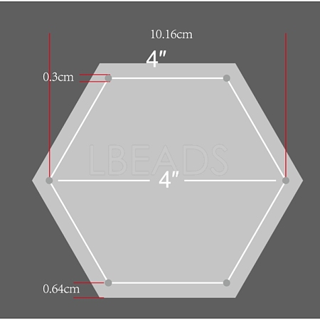 Acrylic Transparent Pressure Plate DIY-WH0158-46D-1