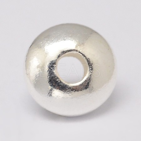 925 Sterling Silver Spacer Beads STER-K021-03S-7mm-1