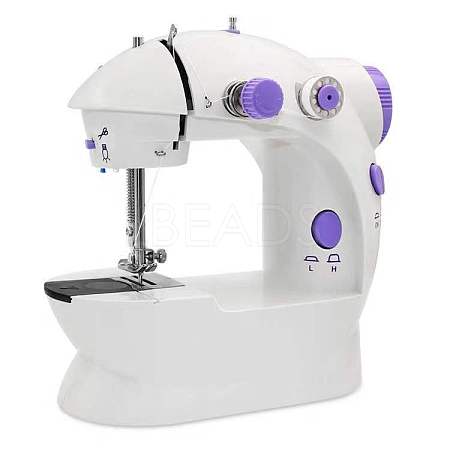 US Plug 202 Portable Household Electric Mini Sewing Machine AJEW-E034-80-1